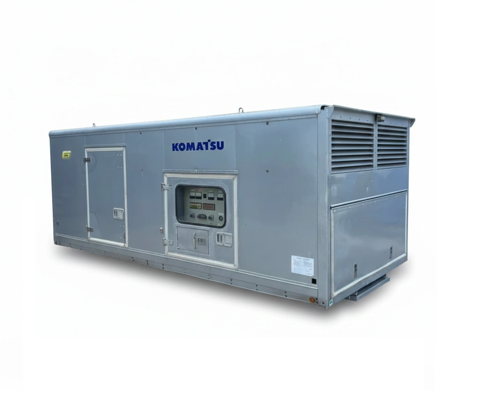Meidensha GV300<br>300 kVA Super Silent  Diesel Generator Powered by Komatsu