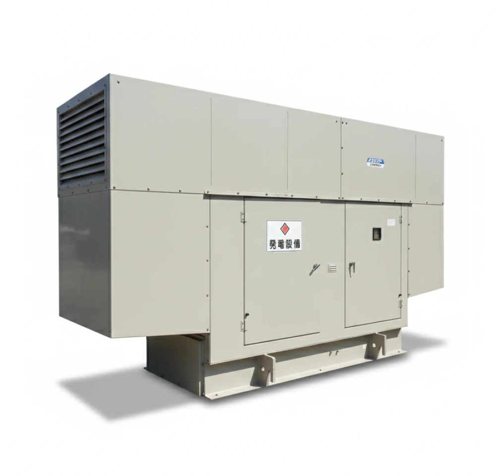 Nippon Sharyo COP215-SR<br>215 kVA Super Silent  Diesel Generator Powered by Mitsubishi