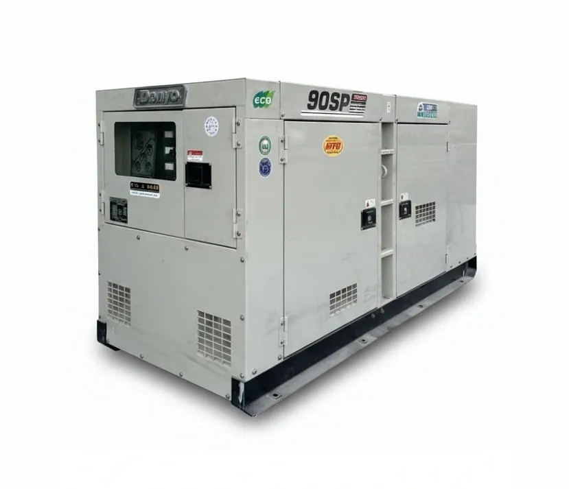 Denyo DCA-90SPH<br>90 kVA Super Silent  Diesel Generator Powered by Hino