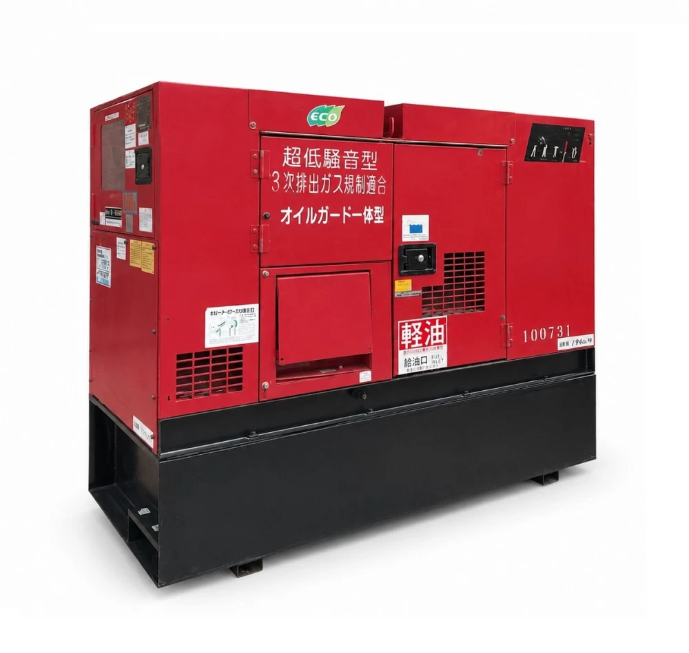 Nippon Sharyo NES45TYL<br>45 kVA Super Silent  Diesel Generator Powered by Yanmar