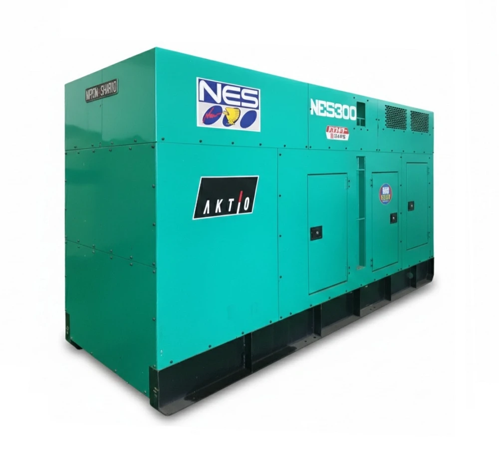 Nippon Sharyo NES300SM<br>300 kVA Super Silent  Diesel Generator Powered by Mitsubishi