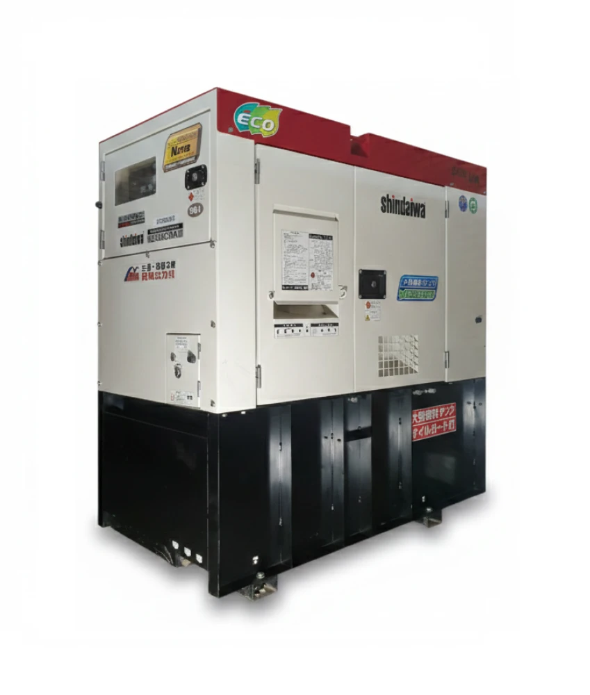 Shindaiwa DGM600MK-P<br>60 kVA Super Silent  Diesel Generator Powered by Kubota