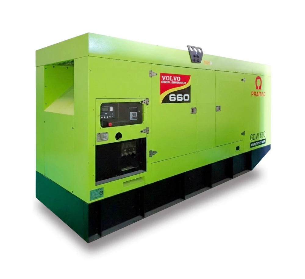 Pramac GDW660<br>660 kVA Silent  Diesel Generator Powered by Volvo Penta